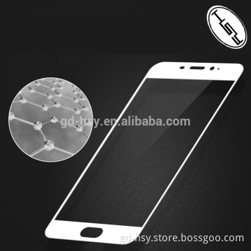 HUYSHE anti-expolsion tempered glass color screen 2.5D full cover for Meizu M3e 9H screen protector